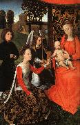 Hans Memling The Marriage of St.Catherine Spain oil painting reproduction
